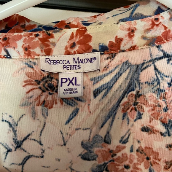 Rebecca Malone Top, size Petite XL - Picture 4 of 4